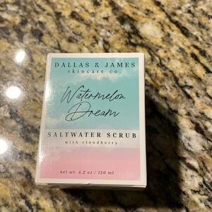 NIB Dallas & James Watermelon Dream Saltwater Scrub 4.2oz